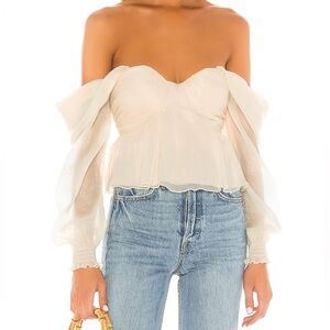 X REVOLVE BURNA BLOUSE - House of Harlow 1960